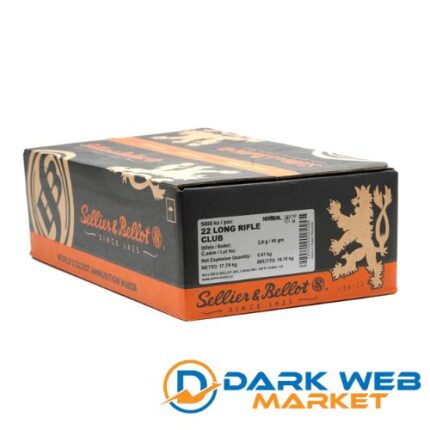 Sellier & Bellot .22LR 40gr LRN Canadian Match 5000 rounds